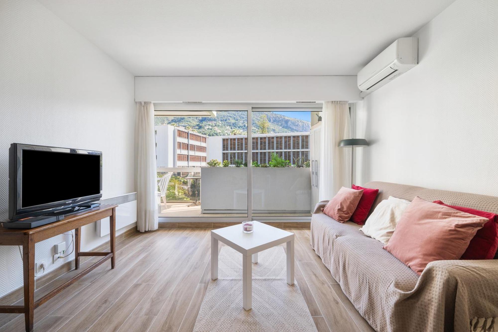Le Rocamare - Piscine Toit Terrasse - Parking Prive - Terrasse Apartment ม็องตง ภายนอก รูปภาพ